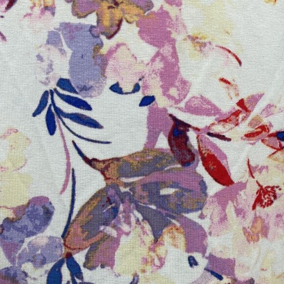 3For$20 Cupio Front Angeled Longsleeve Top White/Pink/Purple/Yellow size Small - Picture 2 of 6